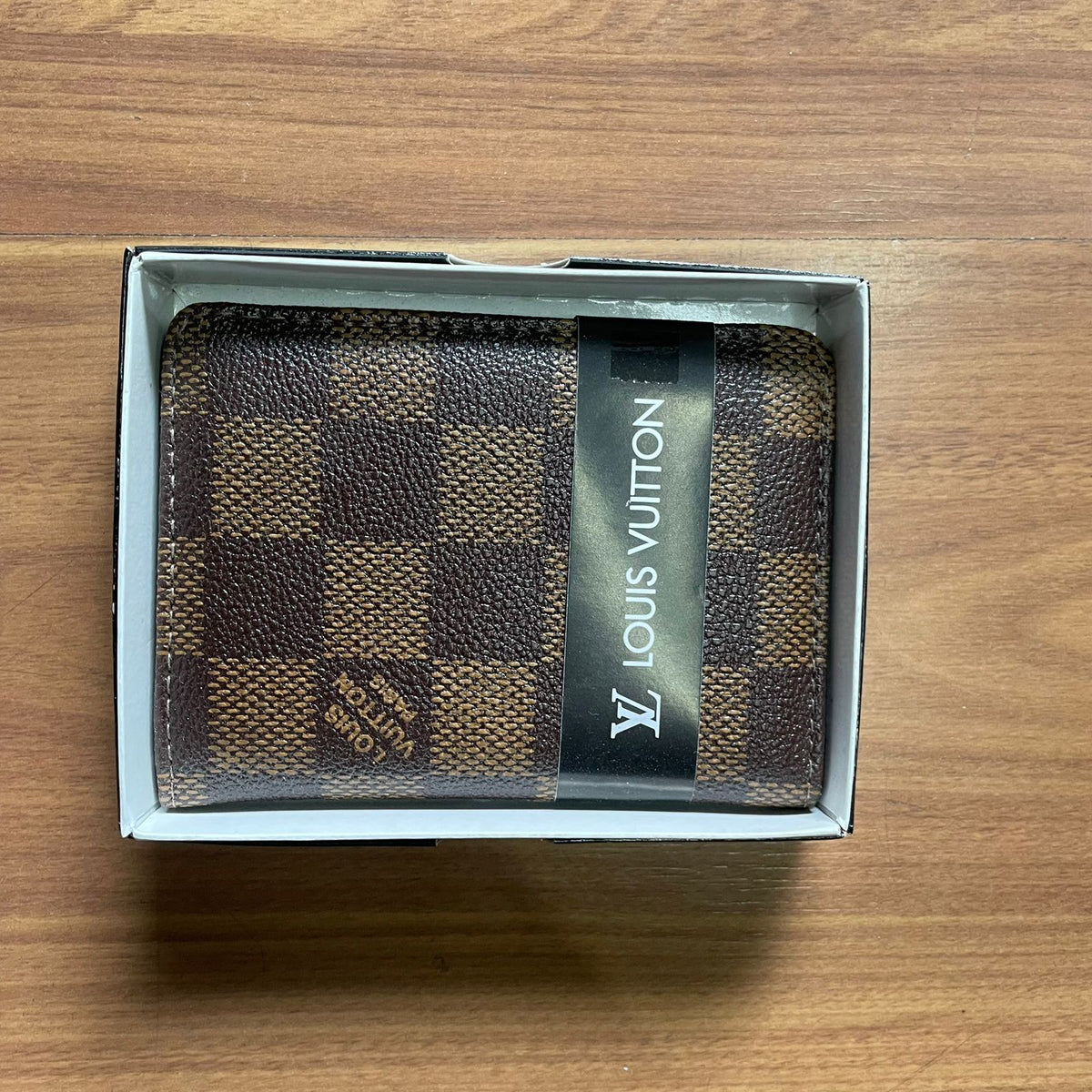 Carteira Louis Vuitton Xadrez Marrom