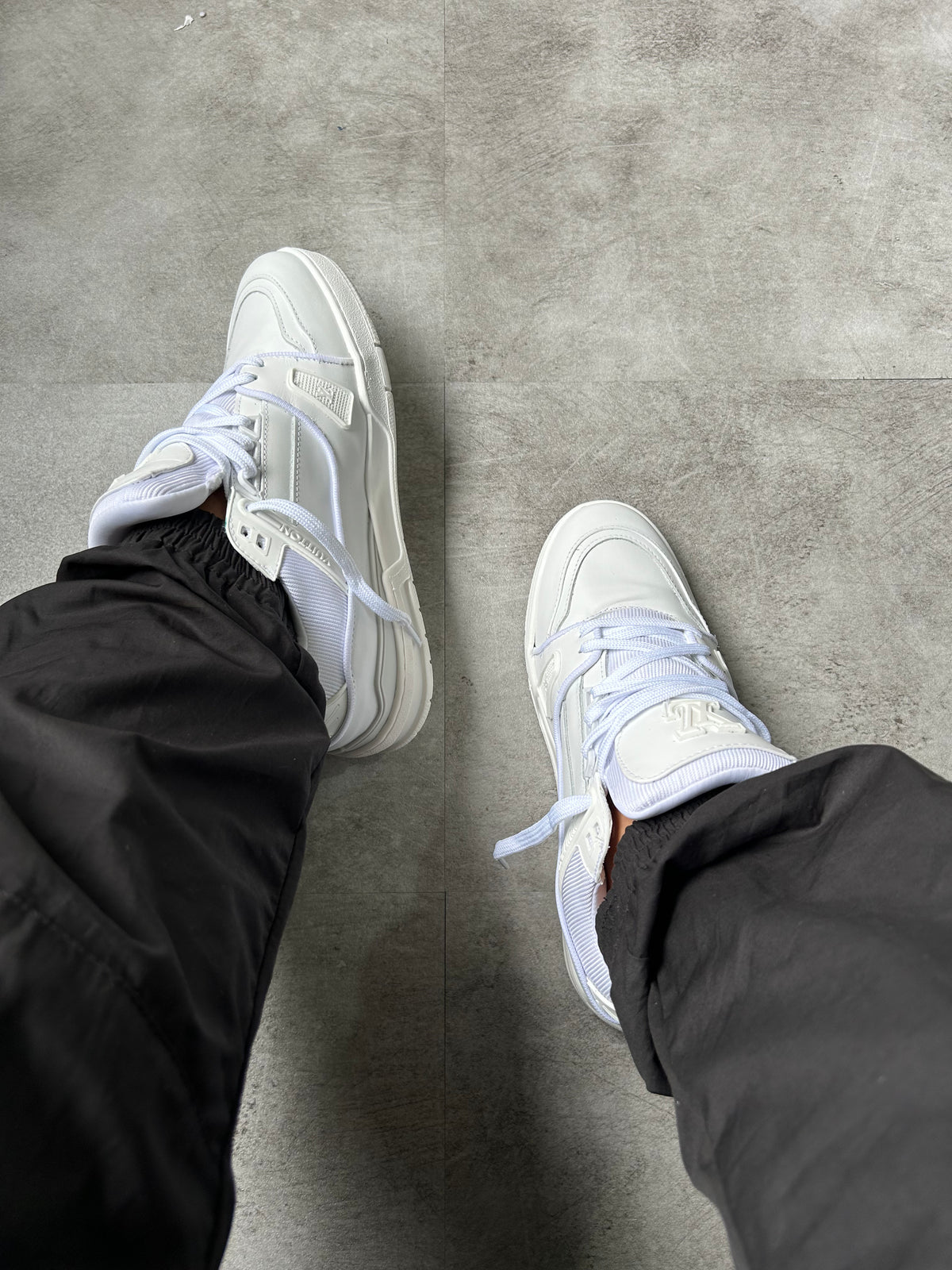 Tênis Louis Vuitton LV Trainer Novo Branco ALLWHITE