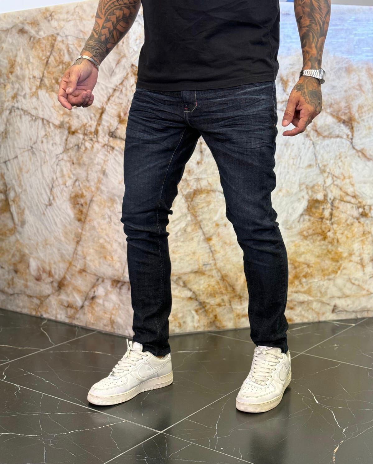 Calça Jeans Jogador Midnight Force