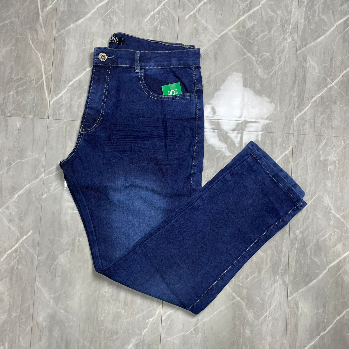 Calça Jeans Básica Azul Boss