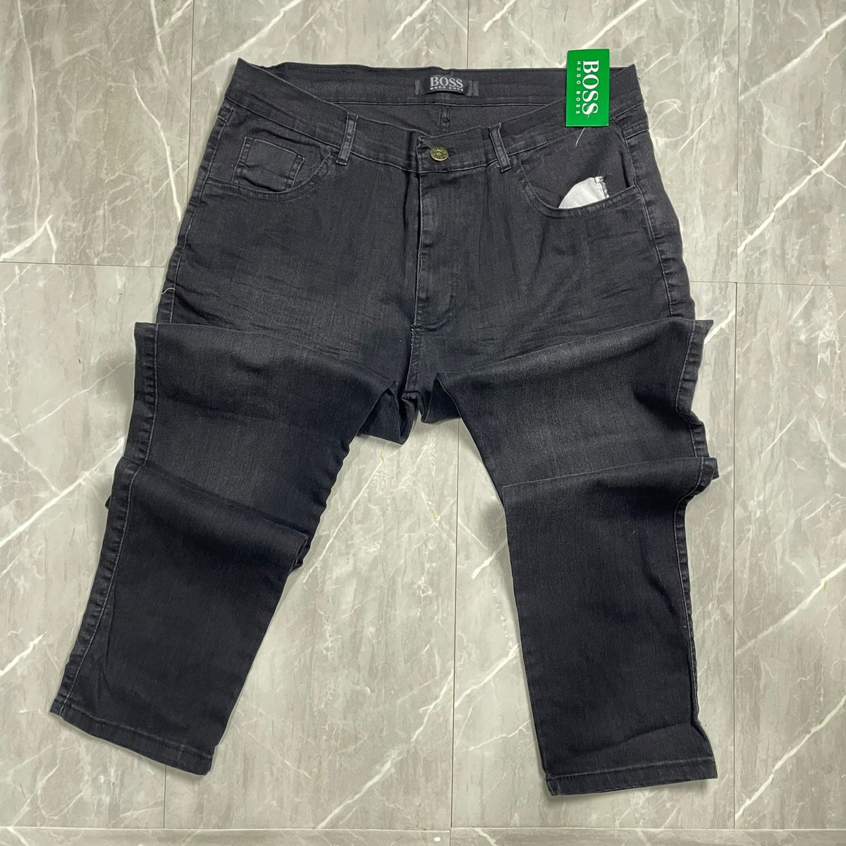 Calça Jeans Básica Grafite Boss
