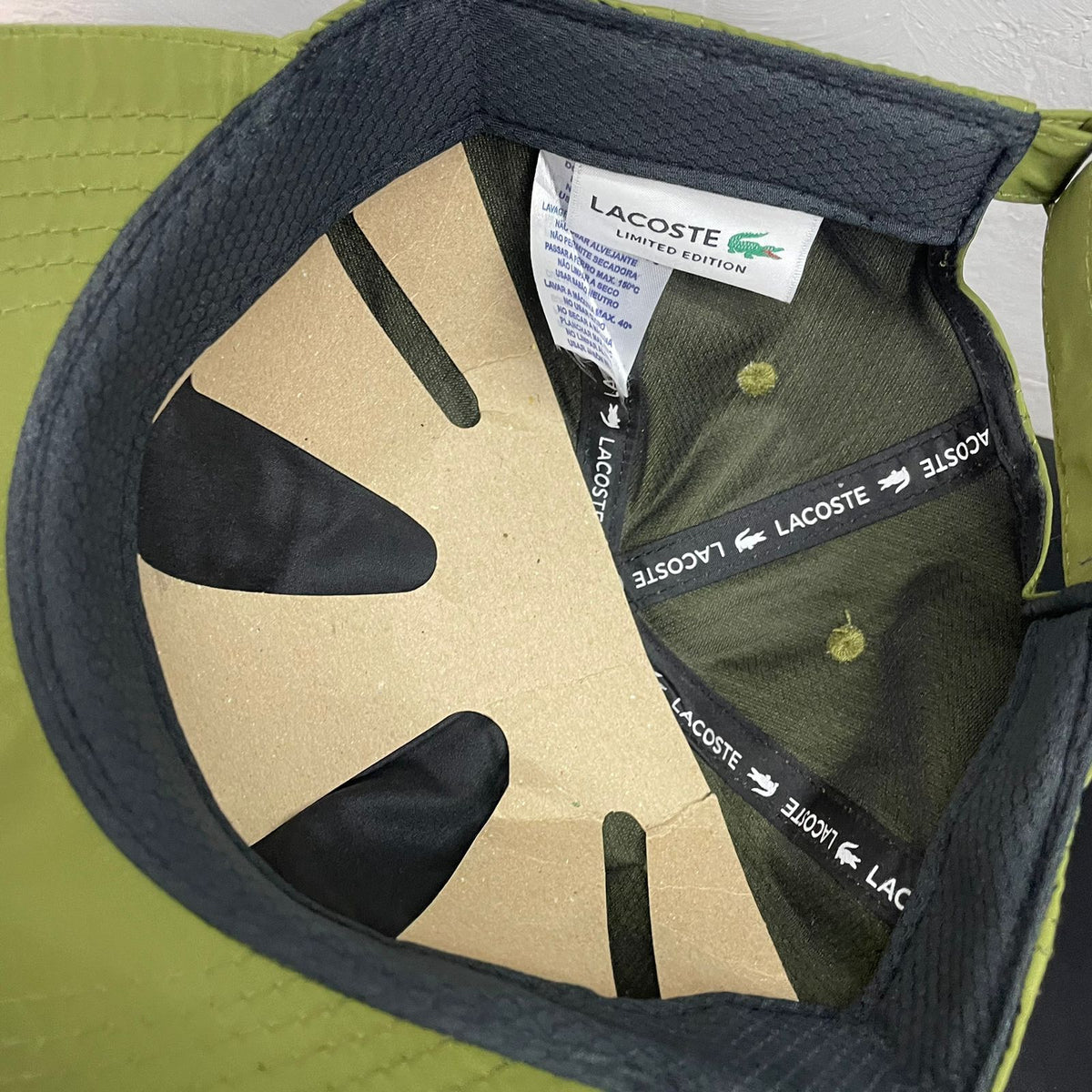 Boné Lacoste Sport Verde Militar