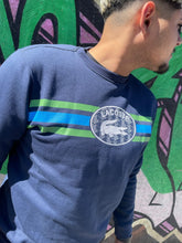 Blusa Moletom Lacoste New England Azul