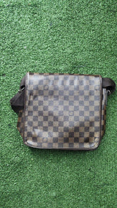 Shoulder Bag Premium Louis Vuitton Bolsa Xadrez Marrom