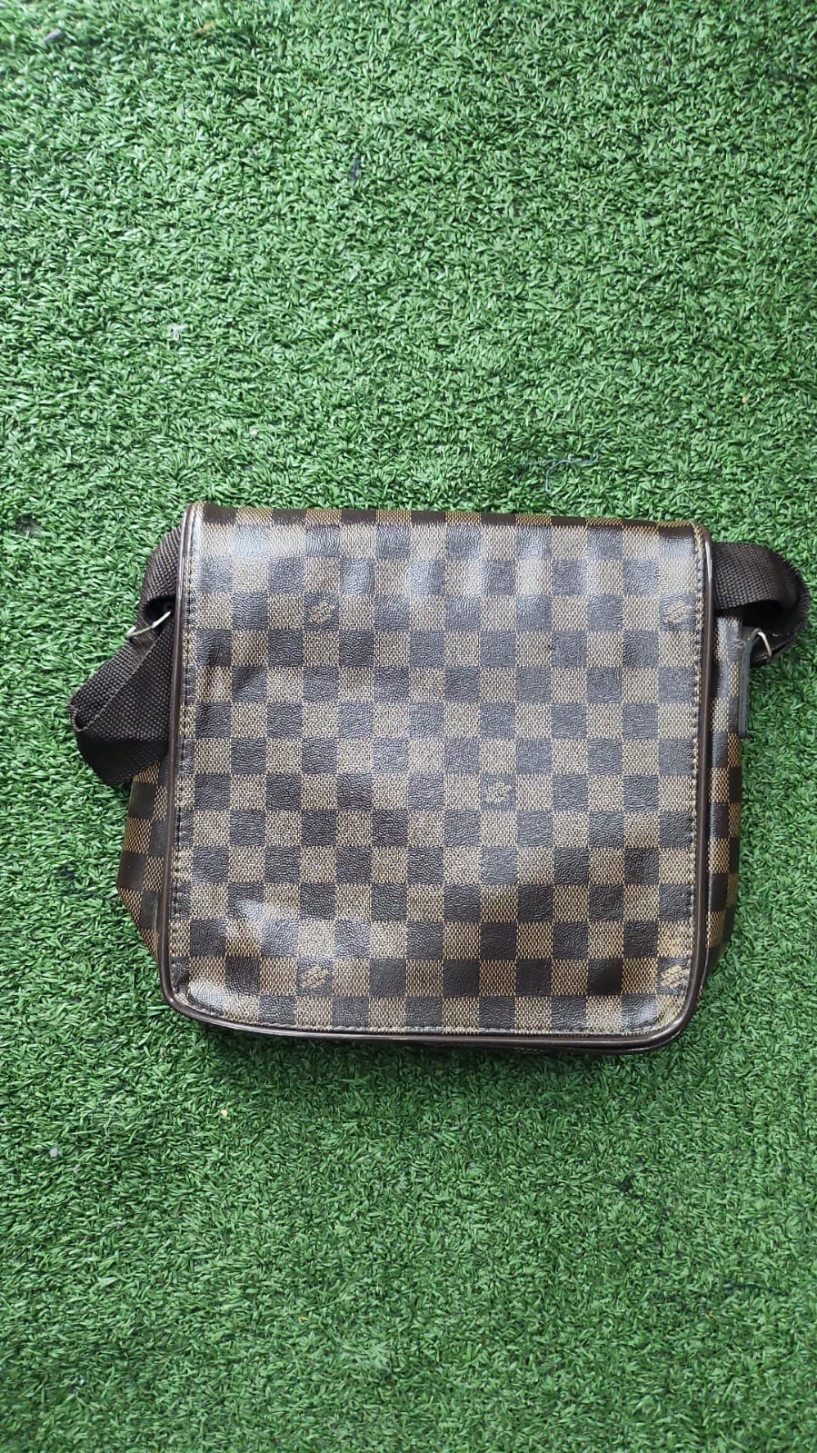 Shoulder Bag Premium Louis Vuitton Bolsa Xadrez Marrom