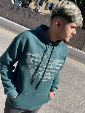 Blusa Moletom Giorgi Armani ÁguiaWorld Verde