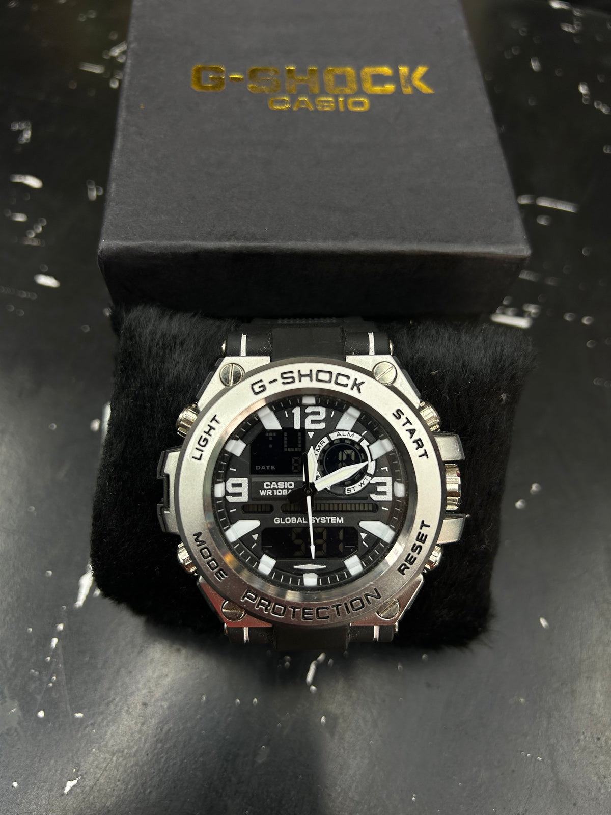 Relógio G-Shock Titânio Pulseira Preta