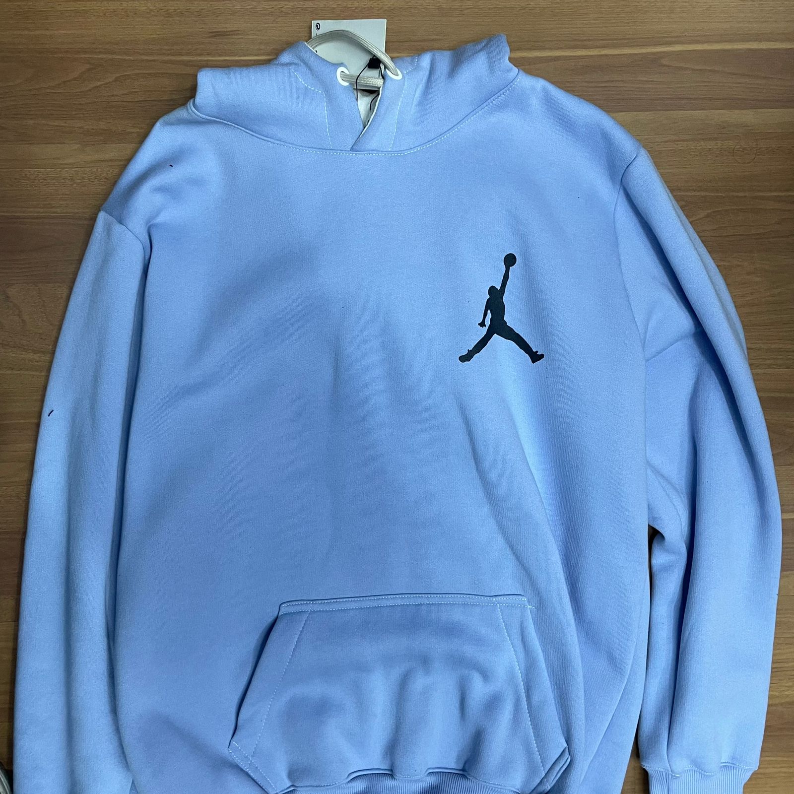 Blusa Moletom Jordan Azul Bebê