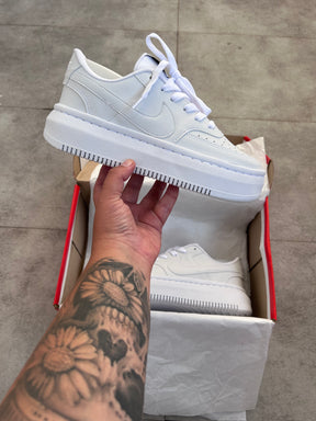 Tênis Nike Court vision  Low branco plataforma feminino