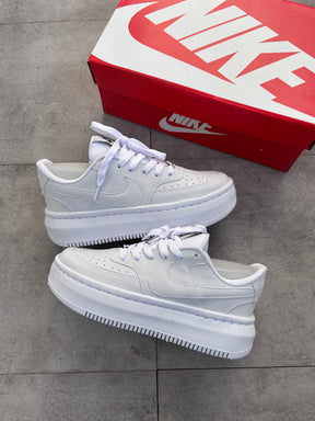 Tênis Nike Court vision  Low branco plataforma feminino