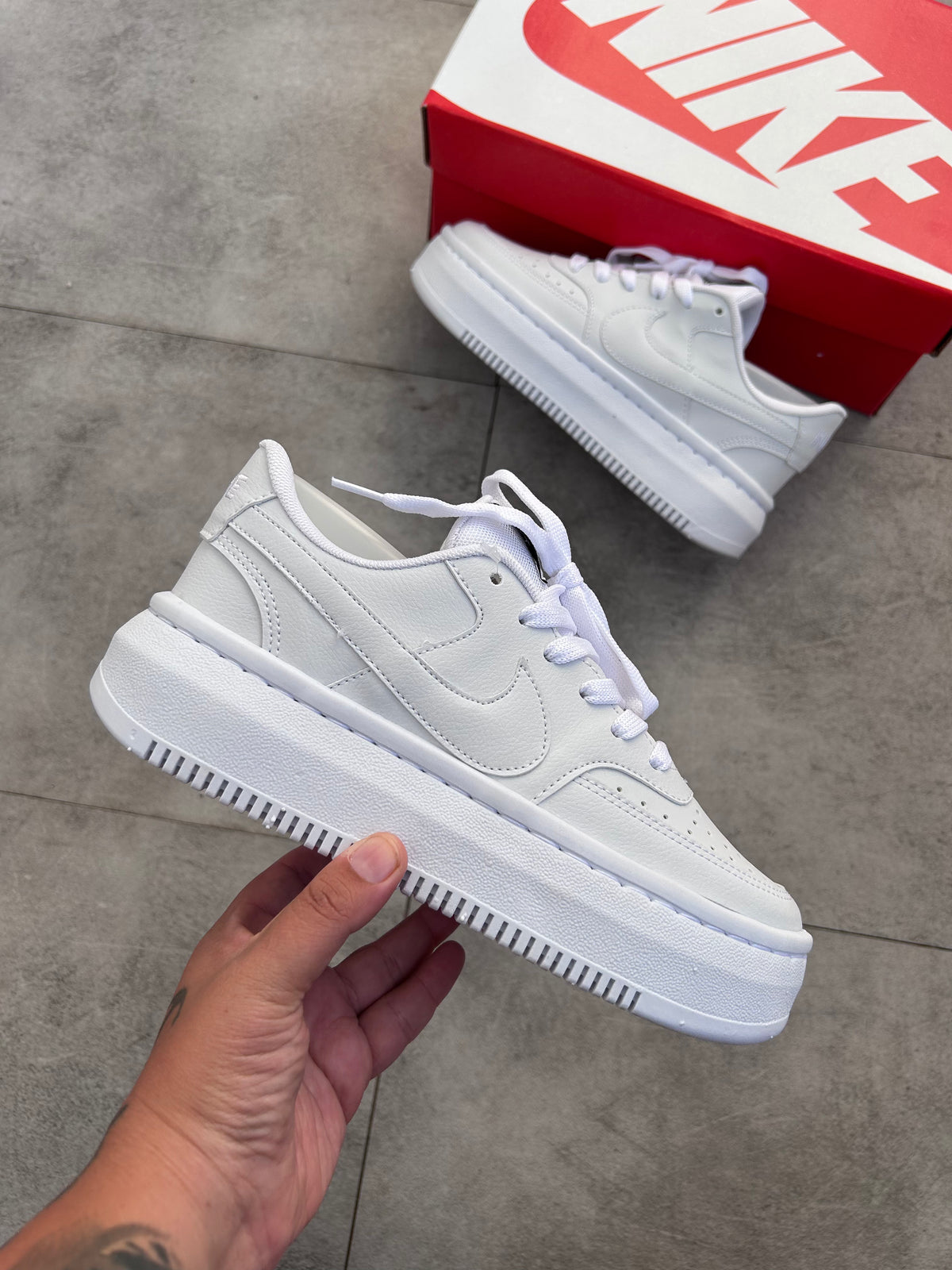 Tênis Nike Court vision  Low branco plataforma feminino