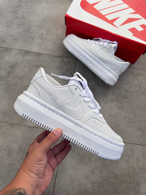 Tênis Nike Court vision  Low branco plataforma feminino
