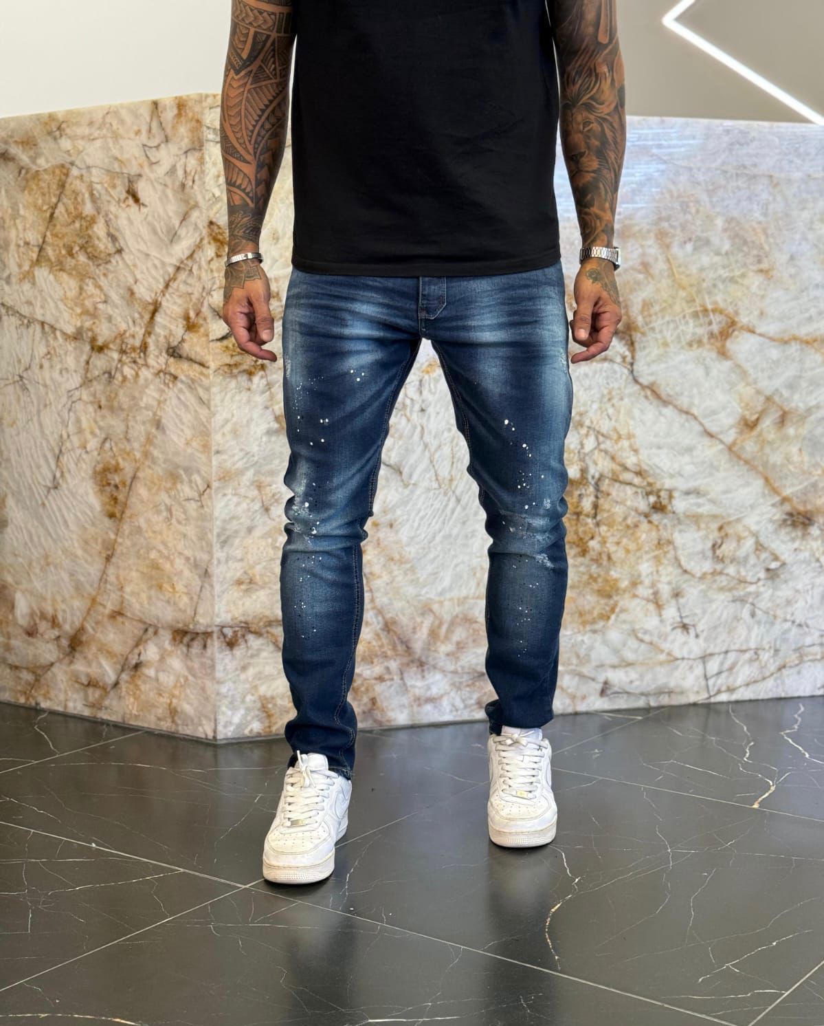 Calça Jeans Jogador Splash Street