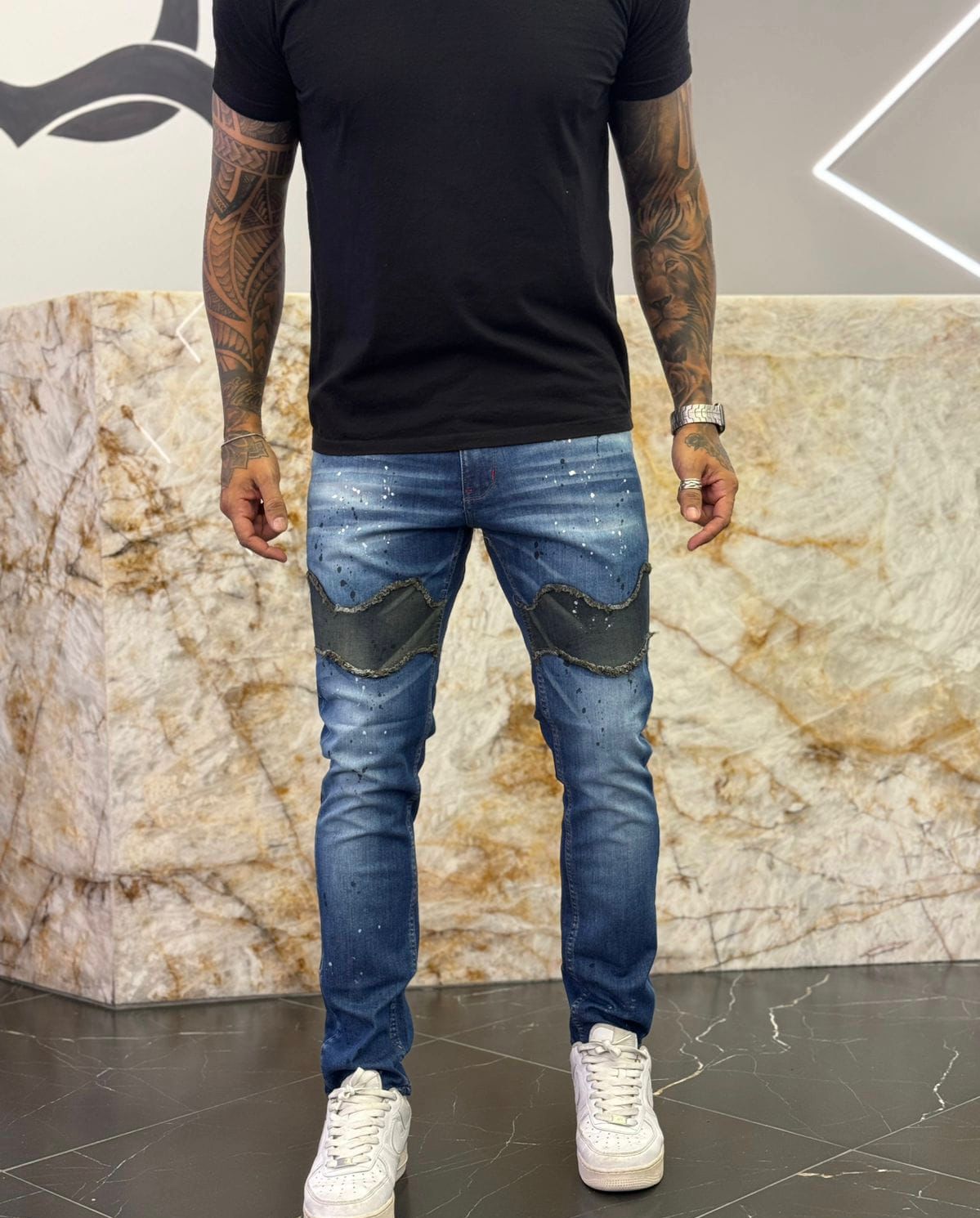 Calça Jeans Jogador City Denim Dark Wave Supreme