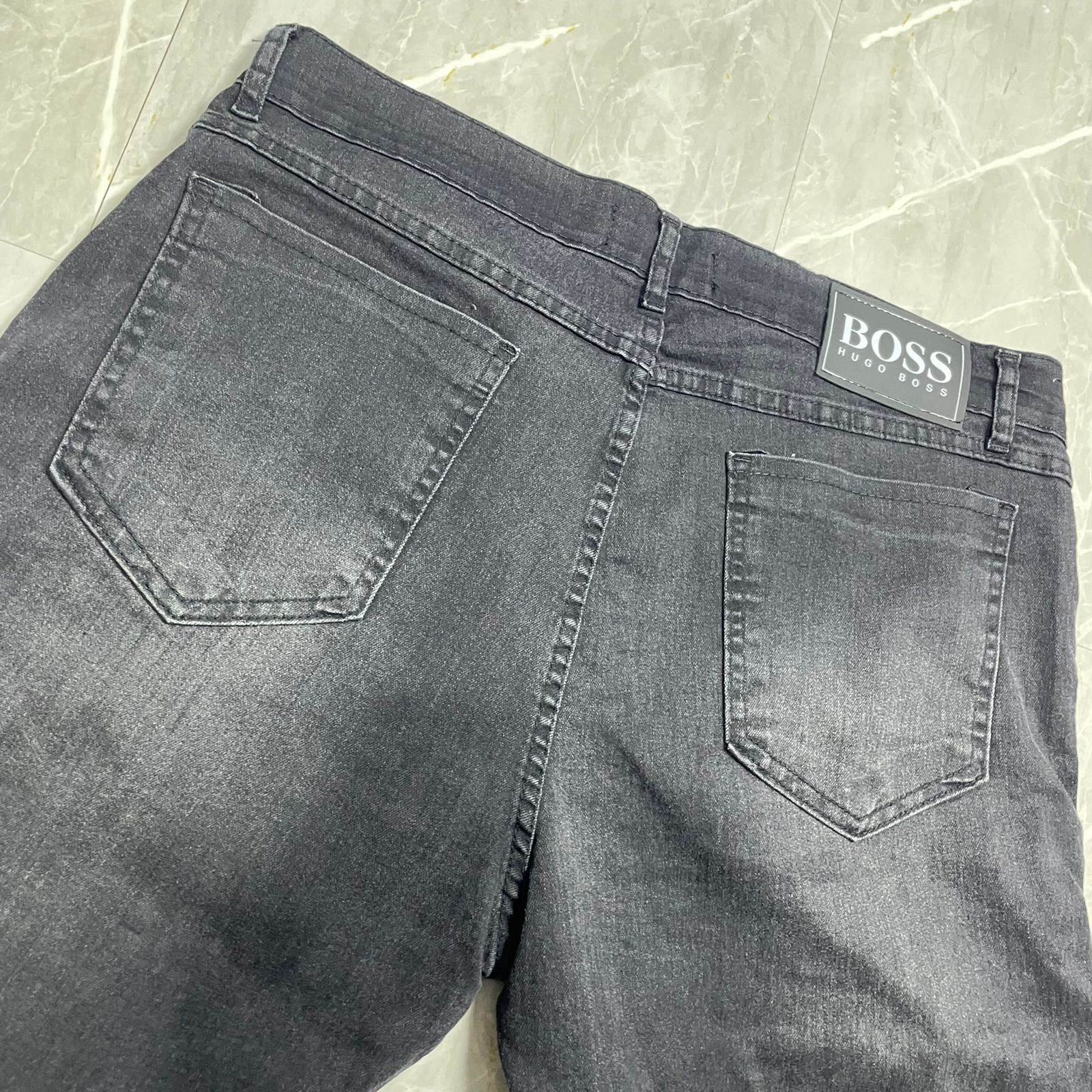 Calça Jeans Básica Grafite Boss