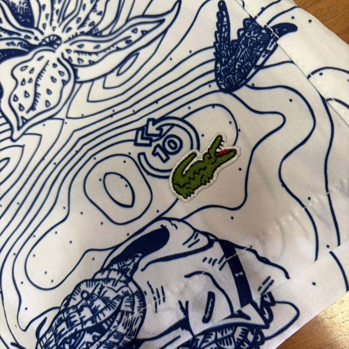 Shorts Grife Lacoste Mykonos Grecee