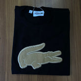 Camiseta Grife Lacoste Big Croc Preta