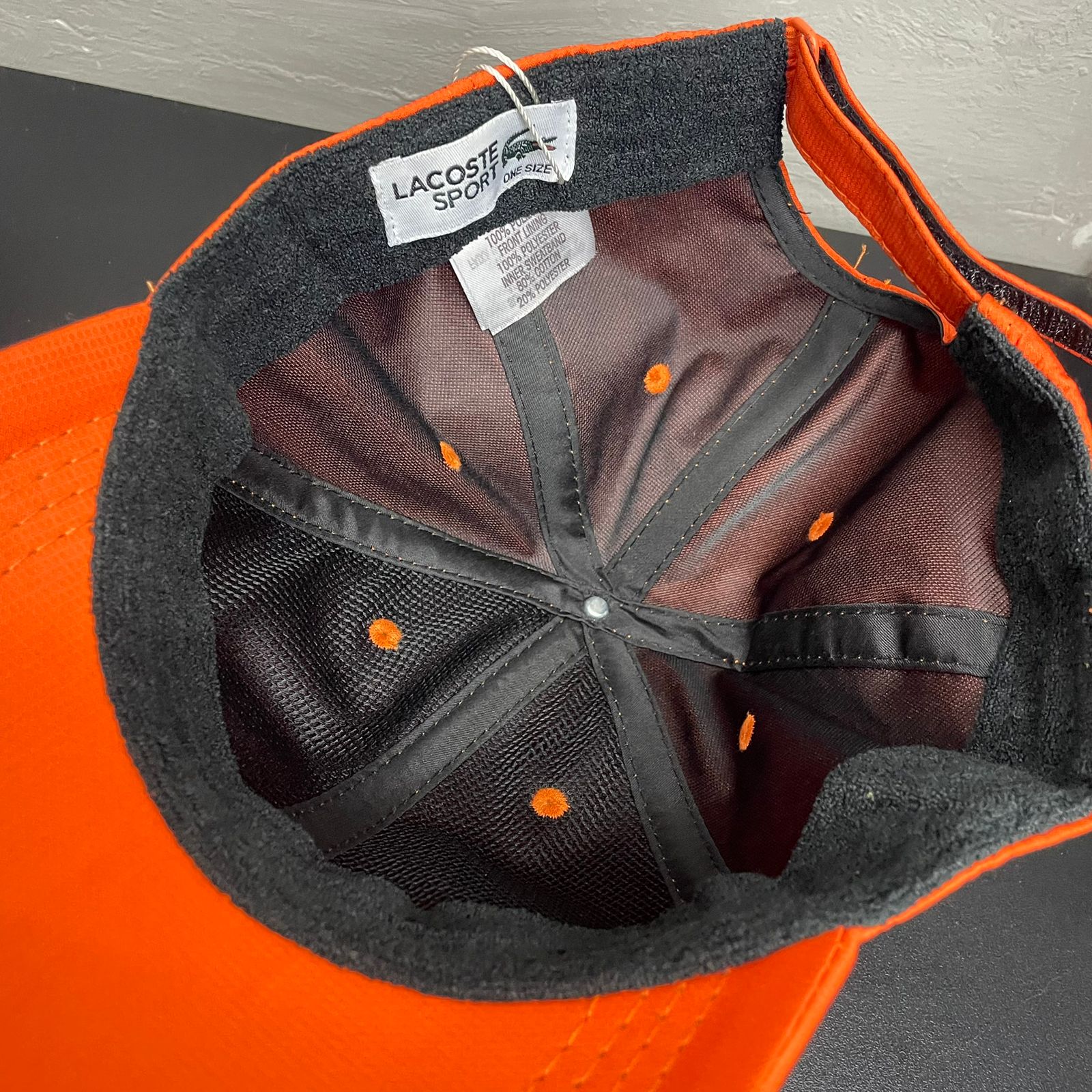 Boné Lacoste Sport Laranja