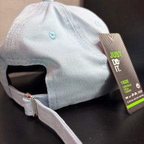 Boné Grife NIKE SB Azul Serenity com Swoosh Bordado Branco