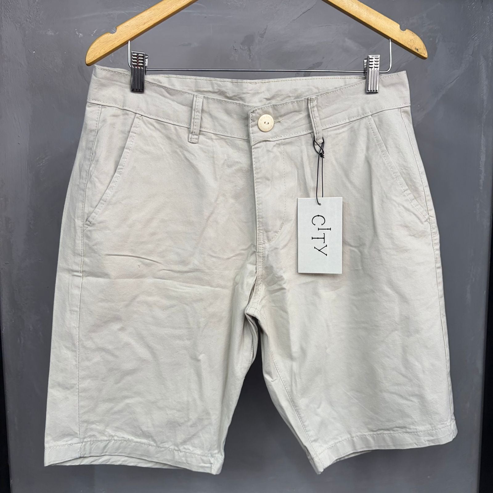 Bermuda Alfaiataria Off White City Denim