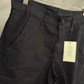 Bermuda Alfaiataria Preta City Denim