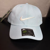 Boné Nike Azul Bebê Básico Swoosh Branco