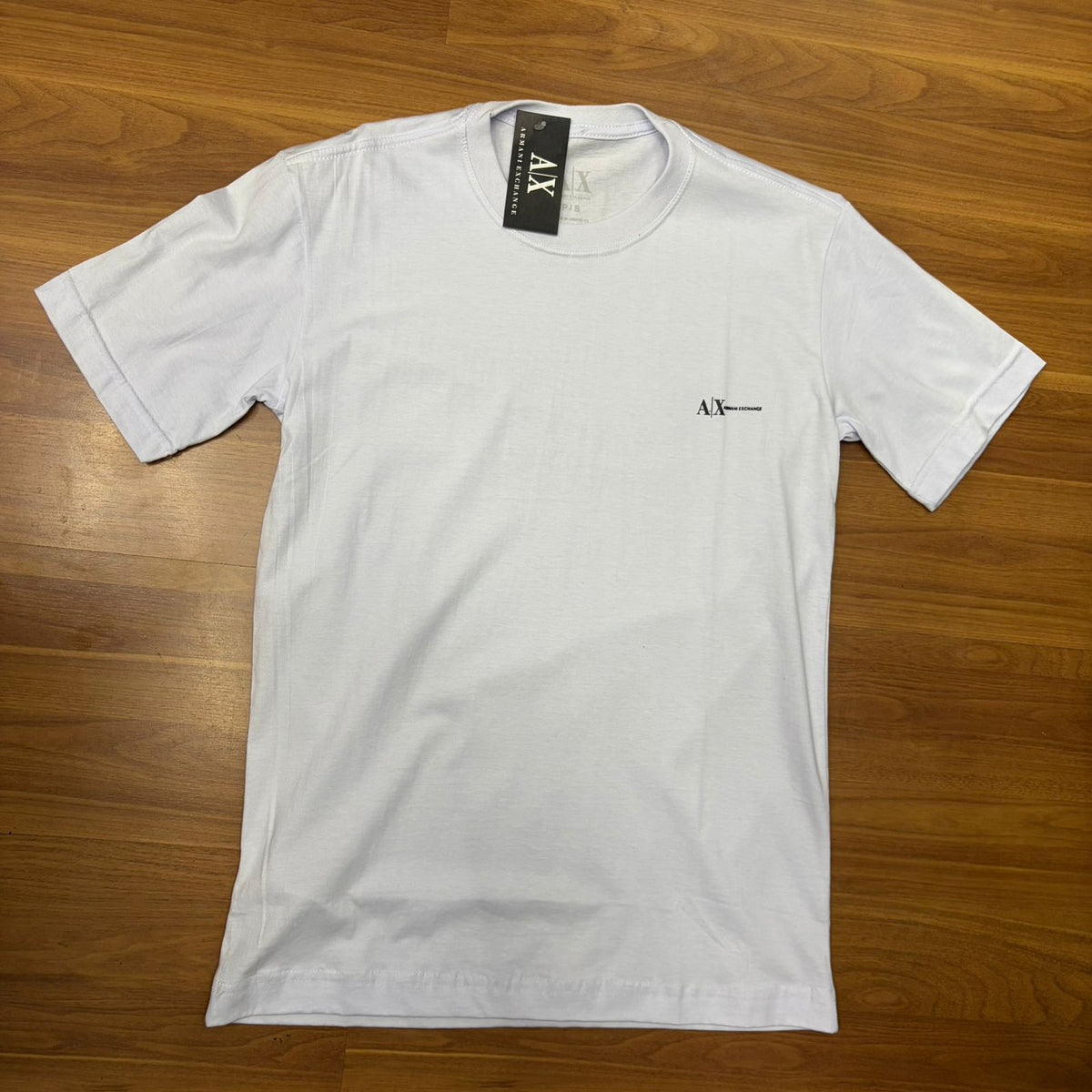 Camiseta Grife Armani Exchange AX Básica Branca