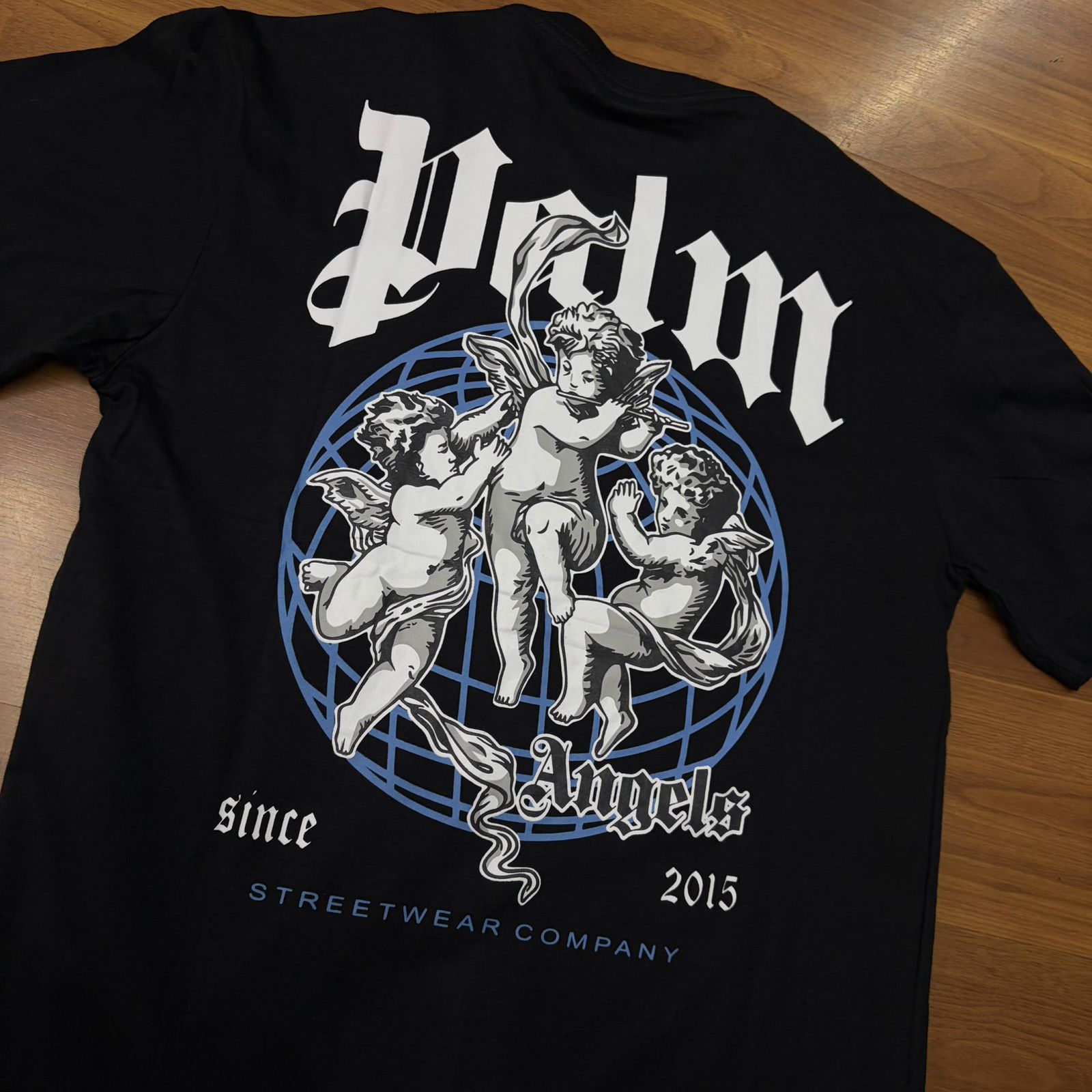 Camiseta Grife Palm Angels Estampa Since World Preta