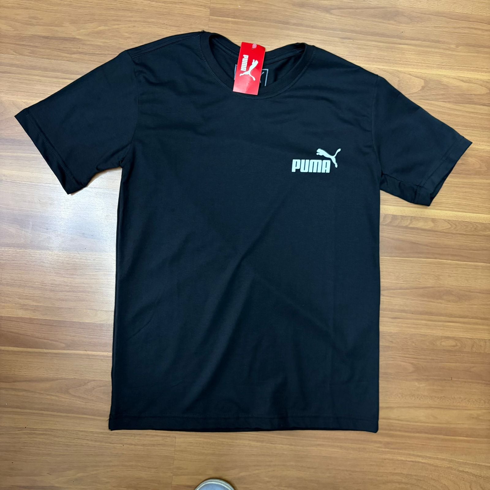 Camiseta Grife Puma Básica Preta