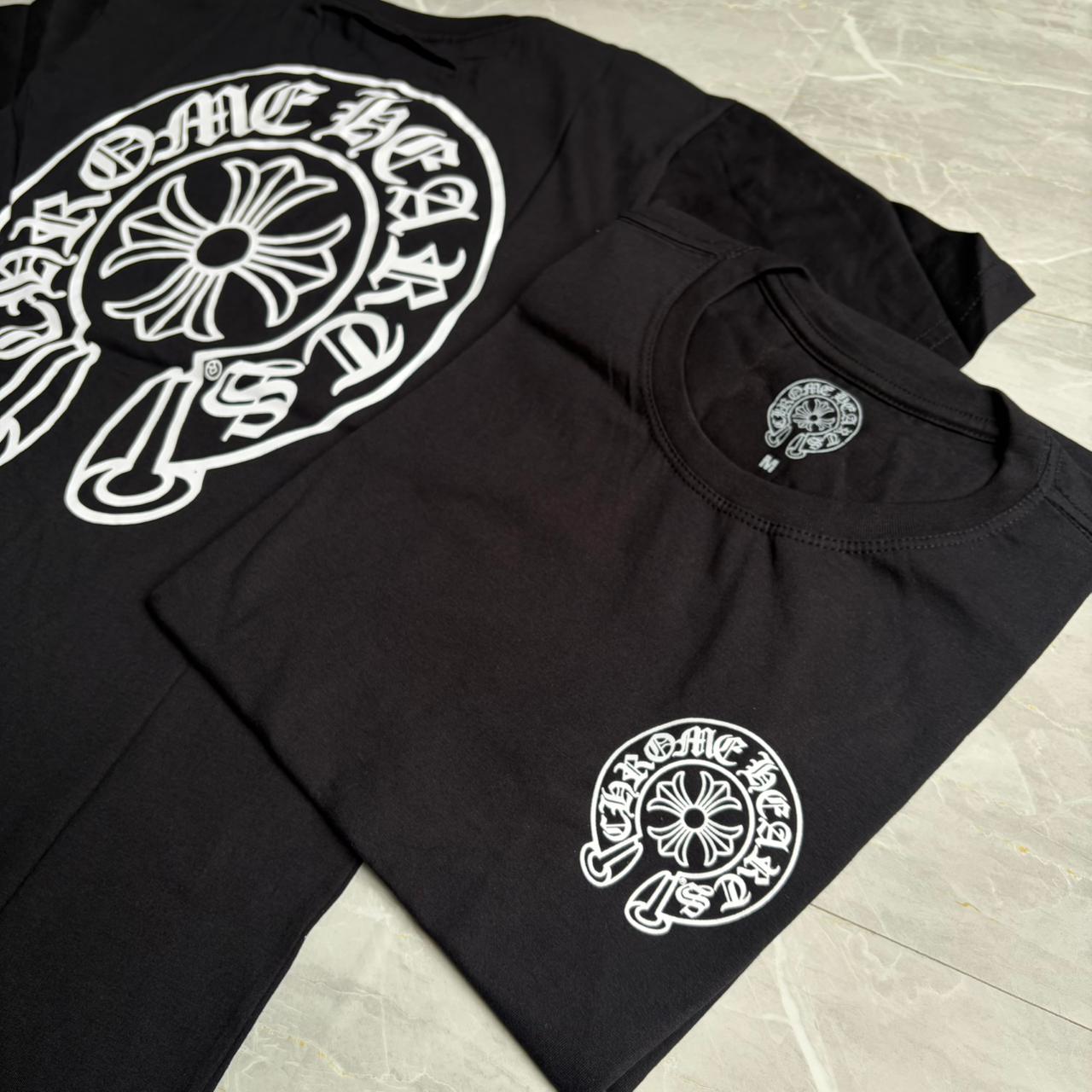 Camiseta Grife Chrome Hearts Pocket Crew