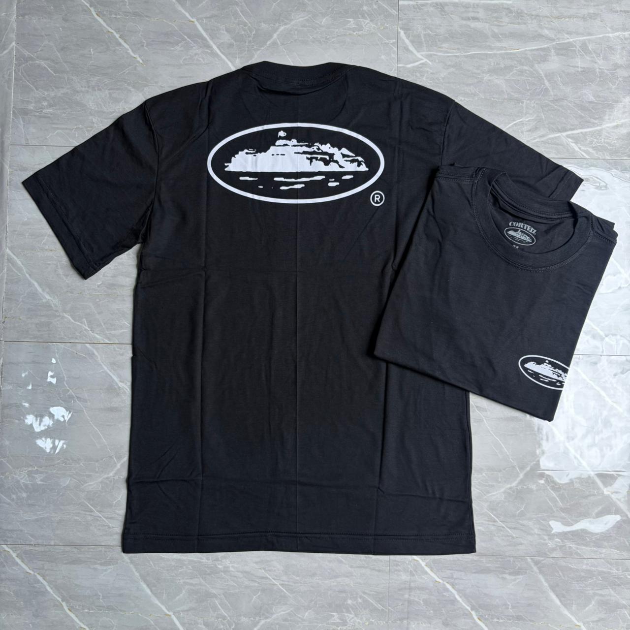 Camiseta Grife Corteiz OG Island com logo