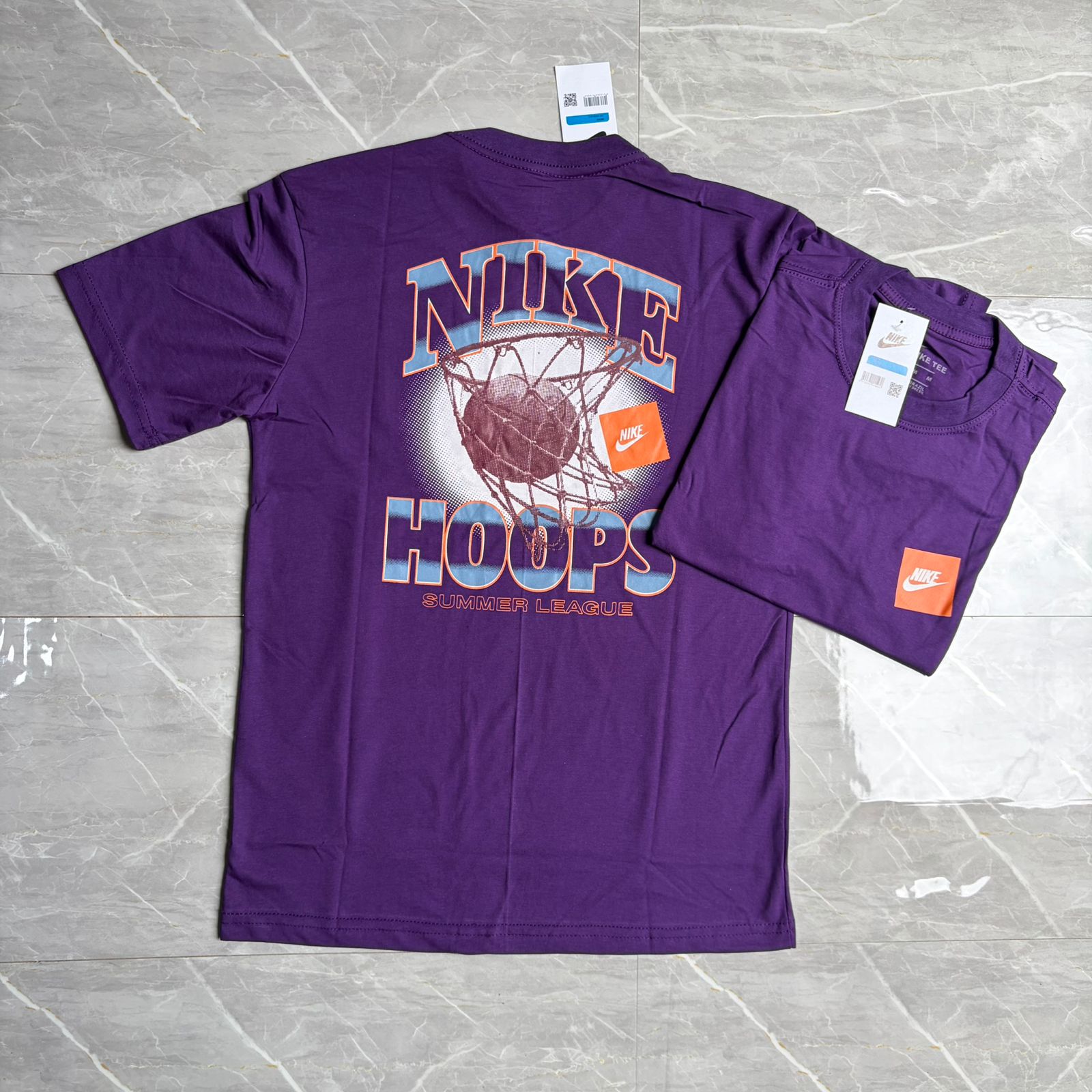 Camiseta Grife Nike Roxa Hoops Summer League