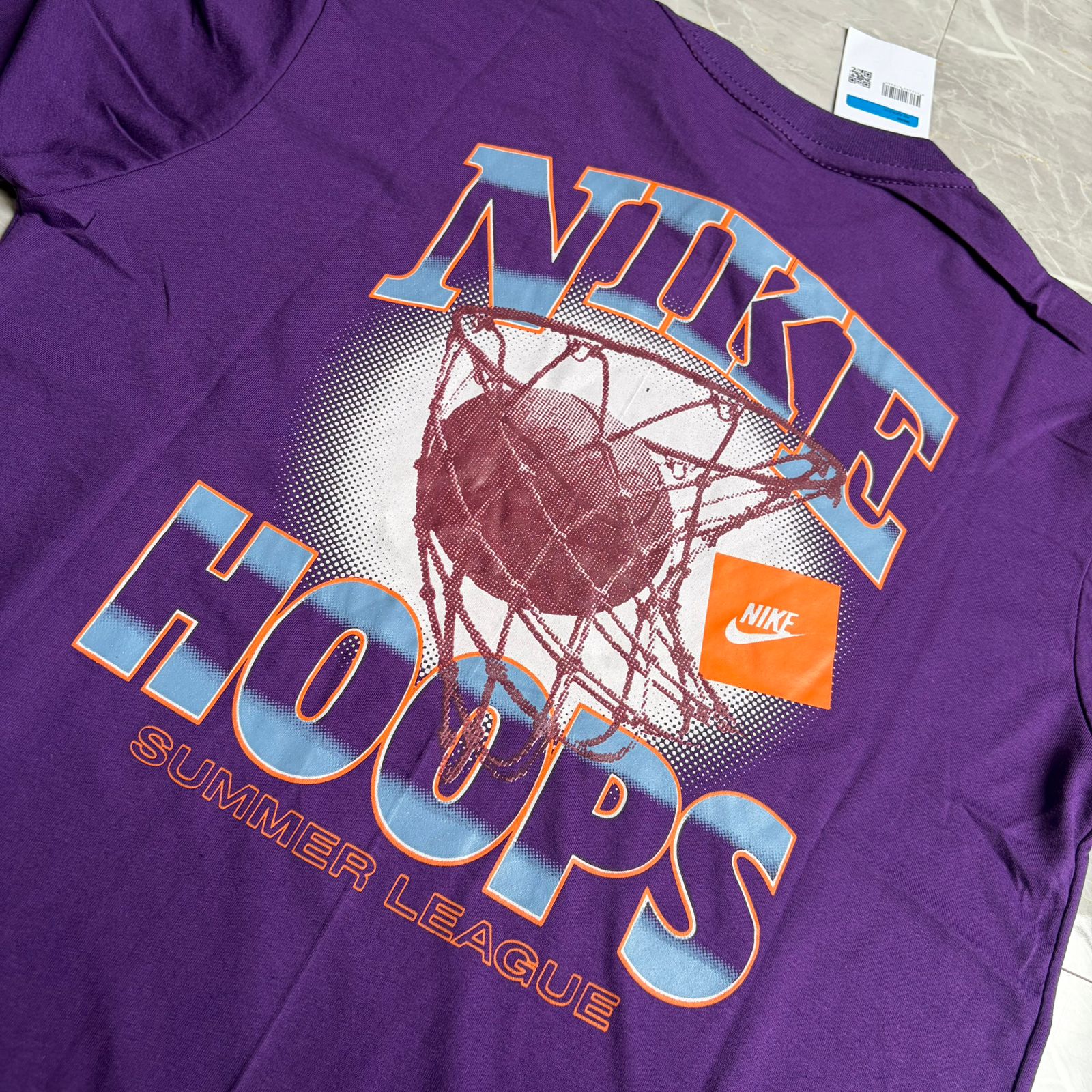 Camiseta Grife Nike Roxa Hoops Summer League