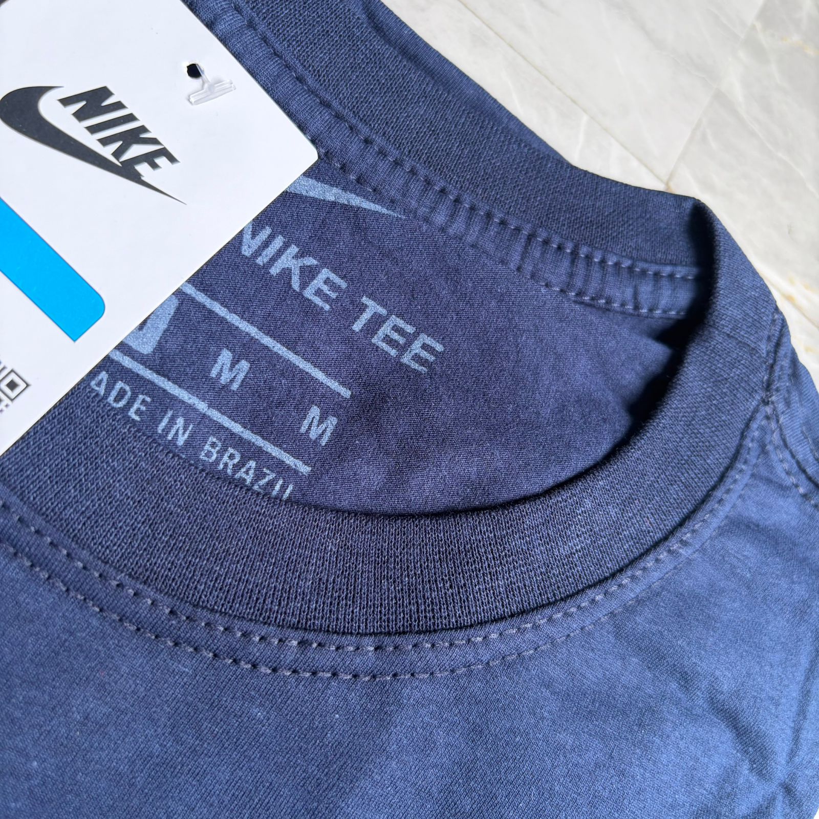 Camiseta Grife Nike Sport WorldWide Azul Marinho