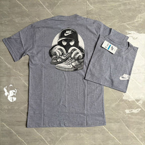 Camiseta Grife Nike Icon Shadow Cinza