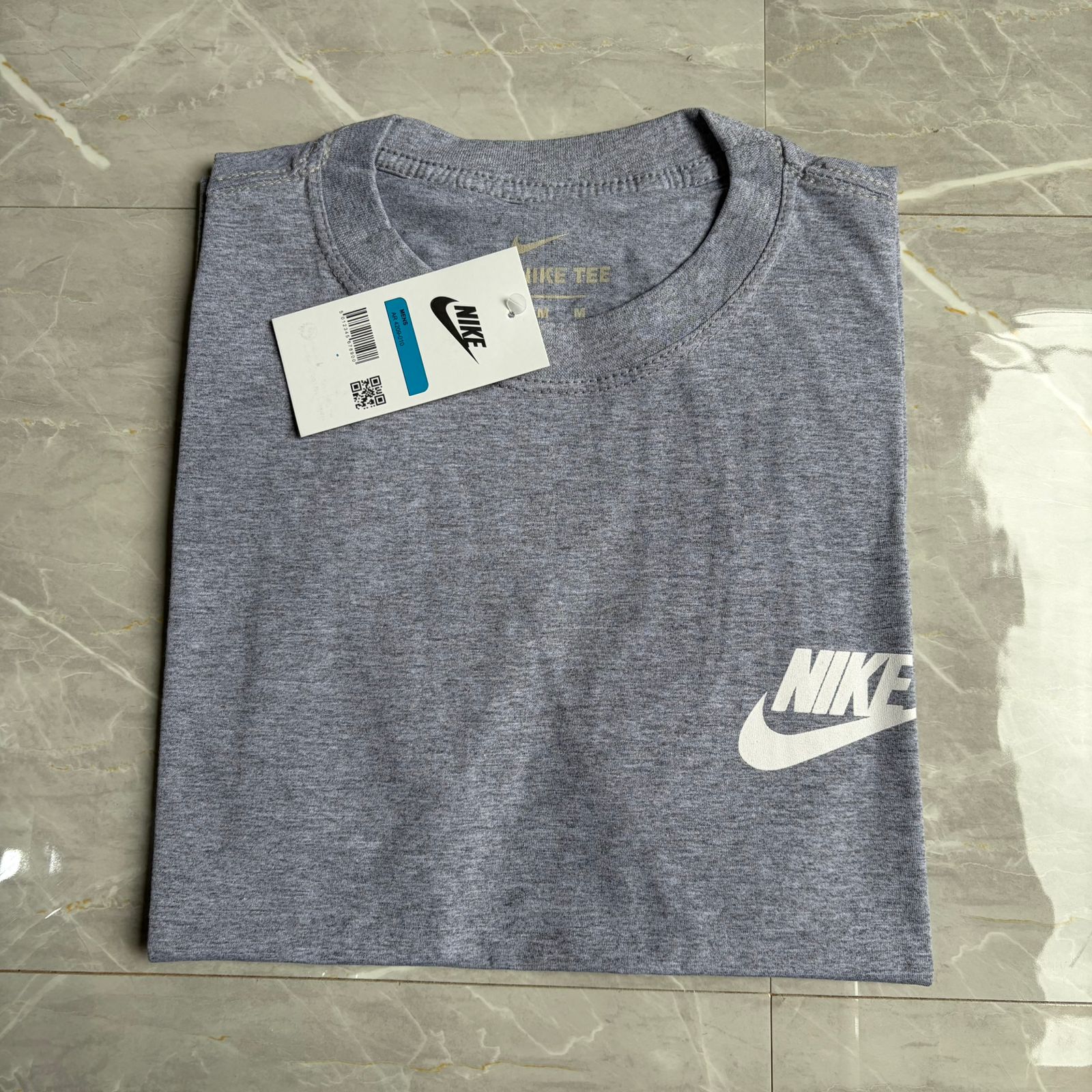 Camiseta Grife Nike Icon Shadow Cinza