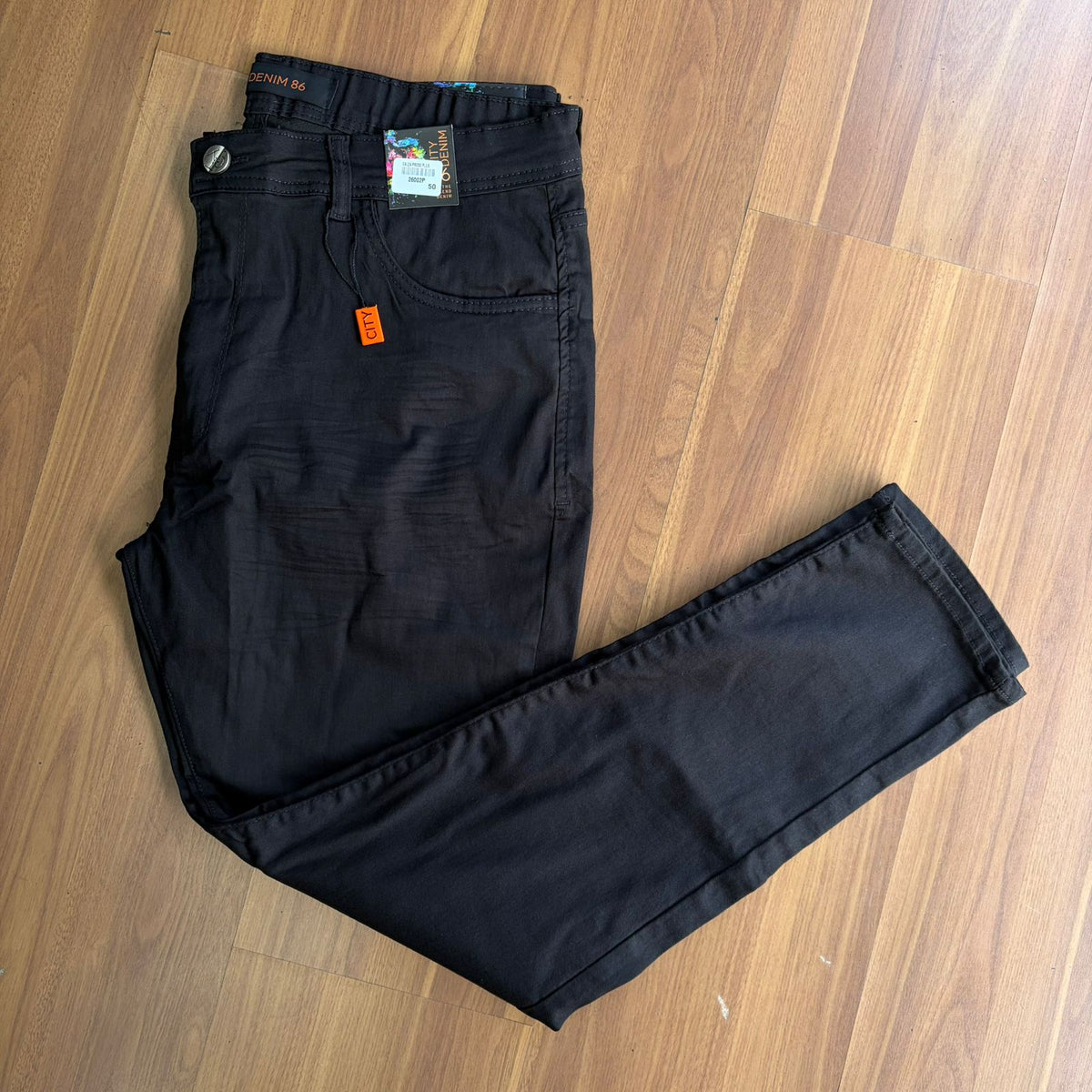 Calça Alfaiataria Preta CityDenim Plus Size