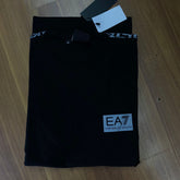 Camiseta Grife Armani Preta EA7 Estampada nas Costas
