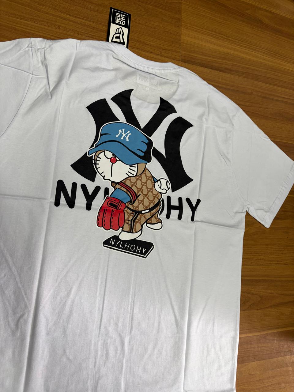 Camiseta Grife NY Nylohy Branca