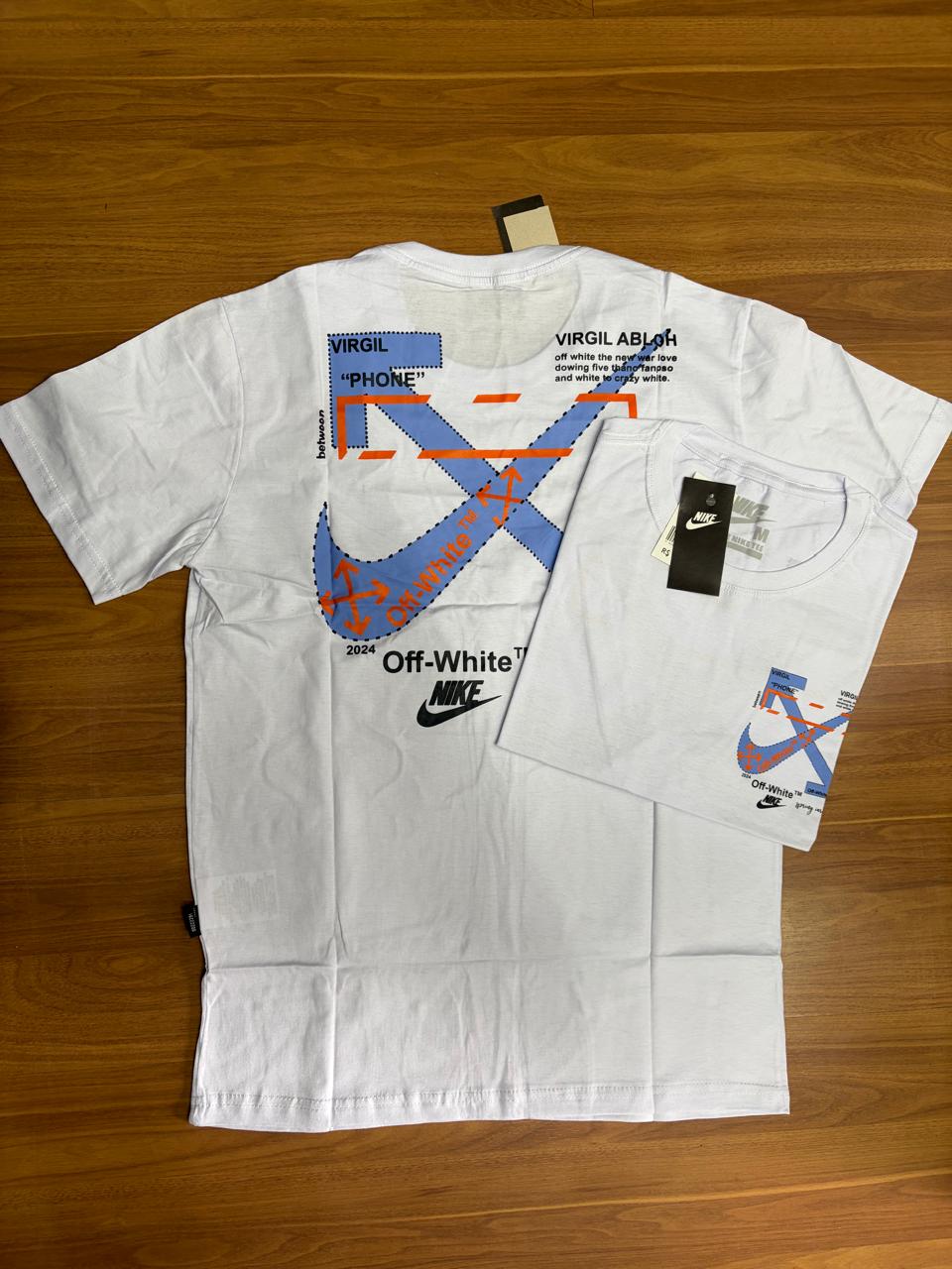 Camiseta Grife Nike Collab Off White New Edition