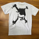 Camiseta Grife Oakley Titan Branco Caveira