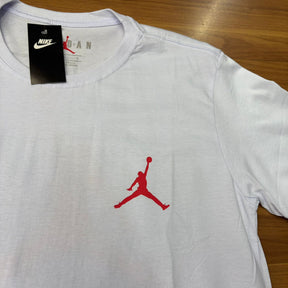 Camiseta Grife Air Jordan New Edition Branca Estampa Atrás