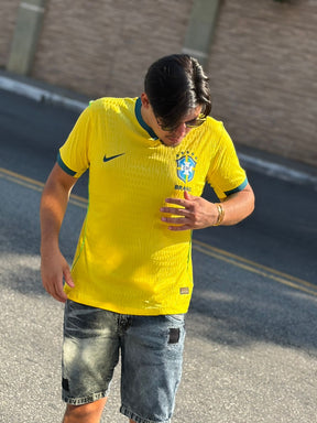 Camiseta Seleção Brasileira 2026 Amarela