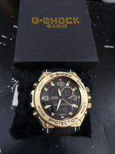 Relógio G-Shock Gold Pulseira Silicone Dourado Visor Preto