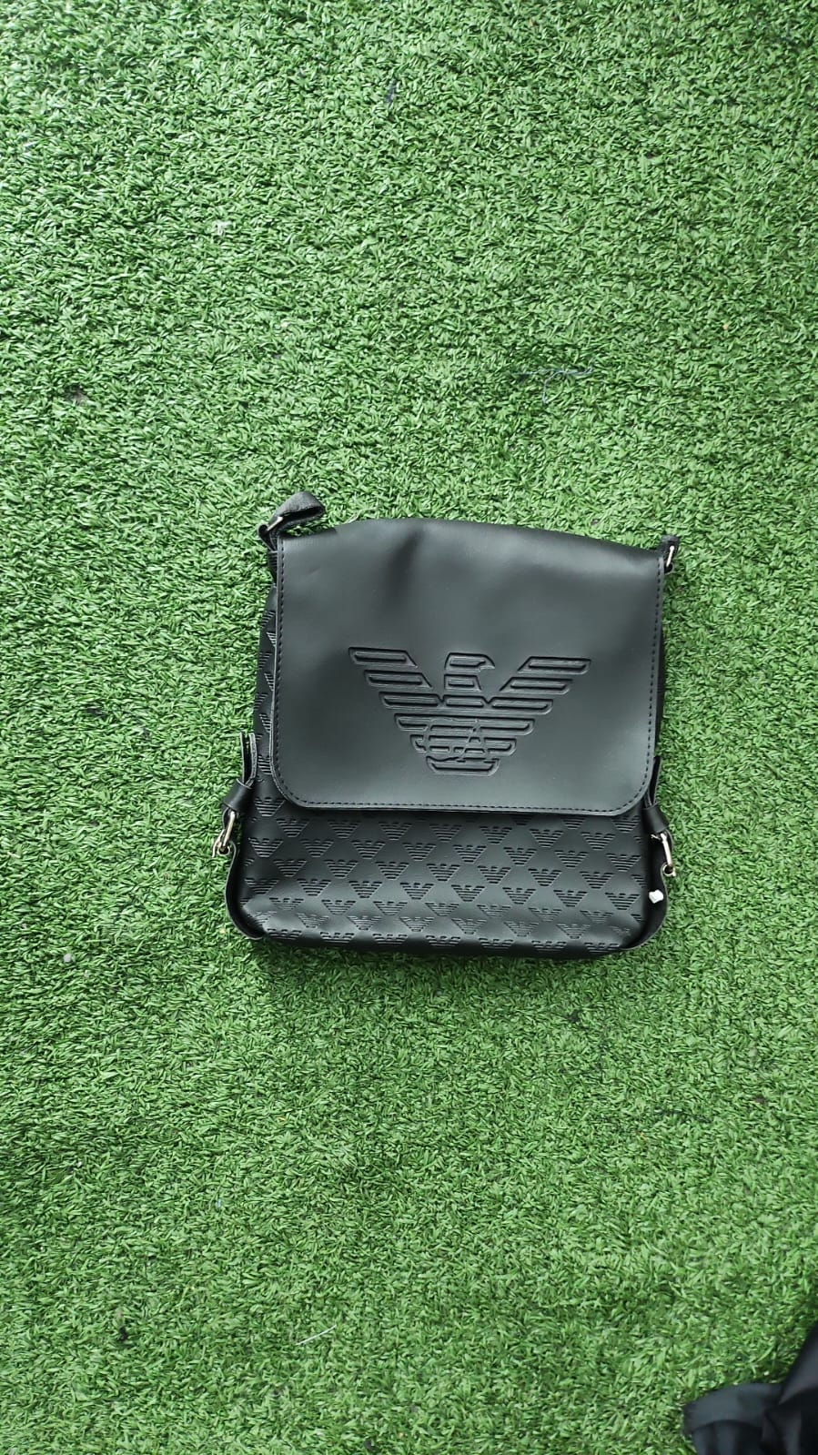 Shoulder Bag Premium Armani All black Águia Preta